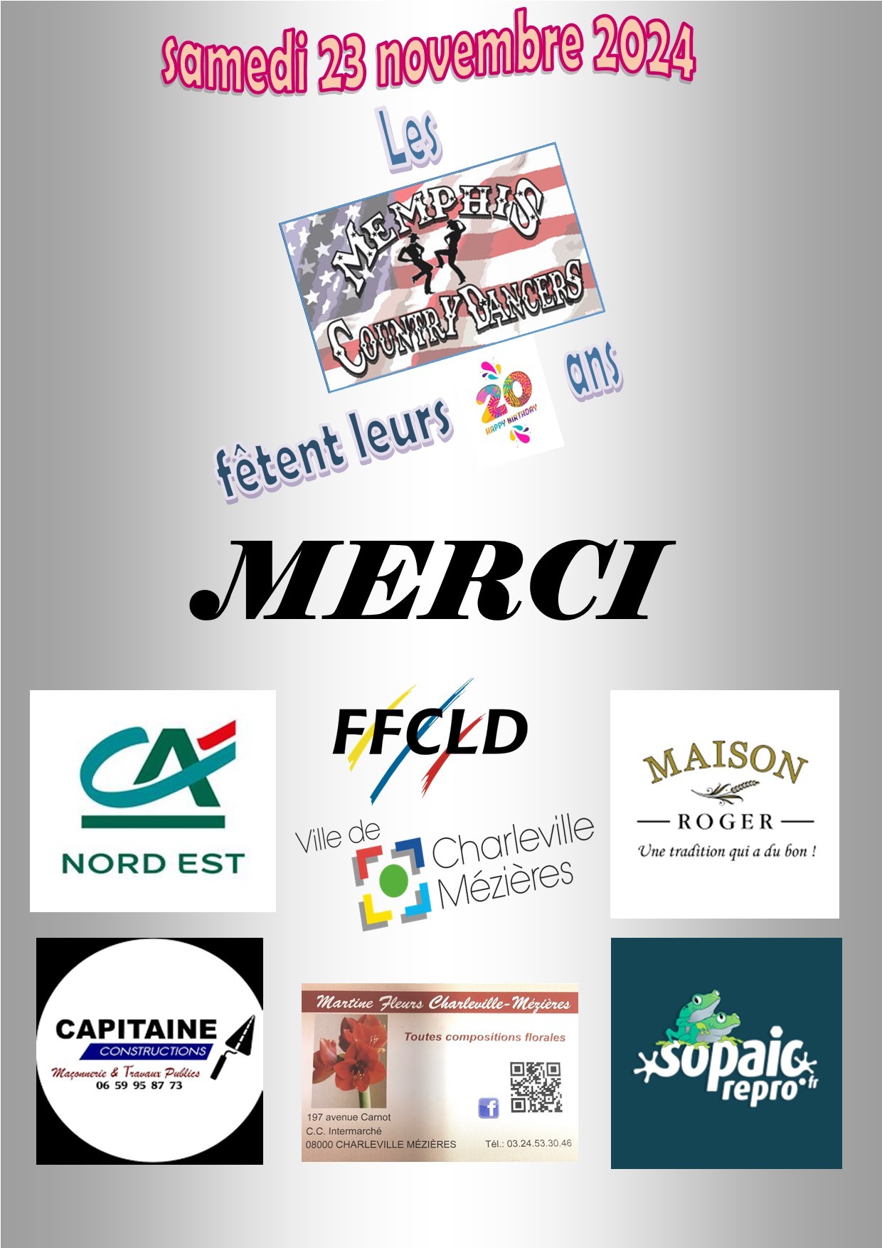 merci à nos sponsors