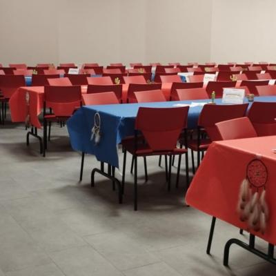 préparation des tables